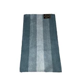 Mohawk Home Oversized Rug Bath Mat In Blue, Measuring 22 in x 38 in
